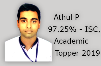 Athul ISC Academic Topper